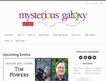 Tablet Screenshot of mystgalaxy.com